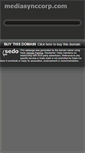 Mobile Screenshot of mediasynccorp.com